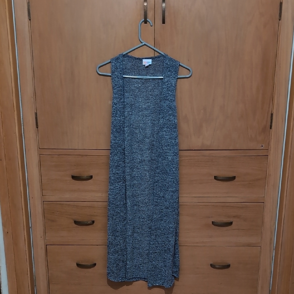 Elegant Gray Sleeveless Dress